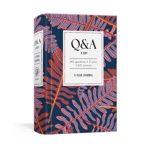 Q&A a Day Bright Botanicals: 5-Year Journal -- Potter Gift